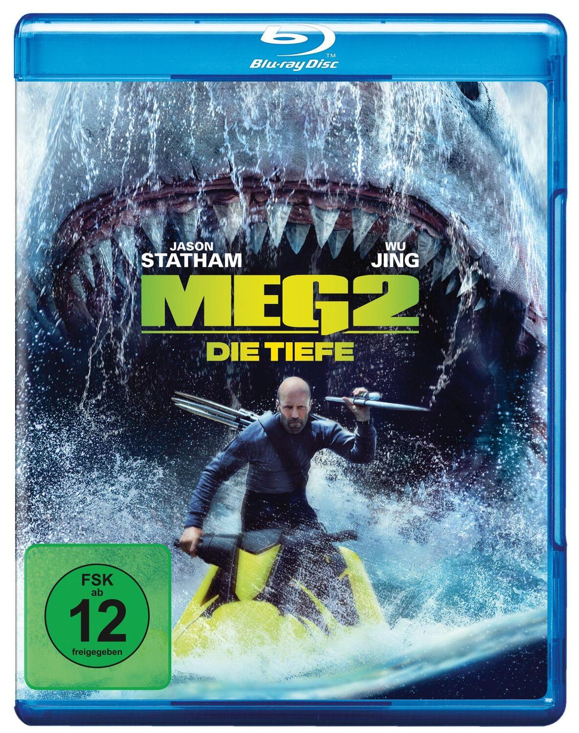 Cover: 5051890335524 | Meg 2: Die Tiefe | Blu-ray Disc | Deutsch | 2023 | EAN 5051890335524