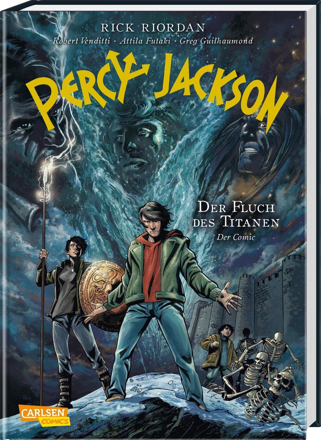 Cover: 9783551775634 | Percy Jackson (Comic) 03: Der Fluch des Titanen | Rick Riordan (u. a.)