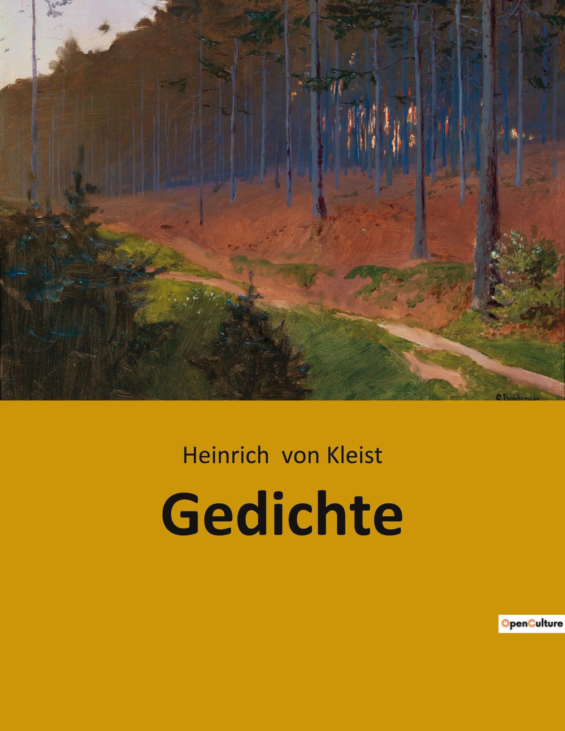 Cover: 9782382741962 | Gedichte | Heinrich Von Kleist | Taschenbuch | Paperback | 70 S.