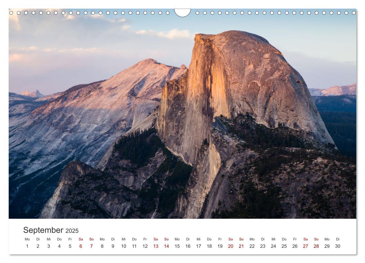 Bild: 9783435354863 | Yosemite - Nationalpark (Wandkalender 2025 DIN A3 quer), CALVENDO...