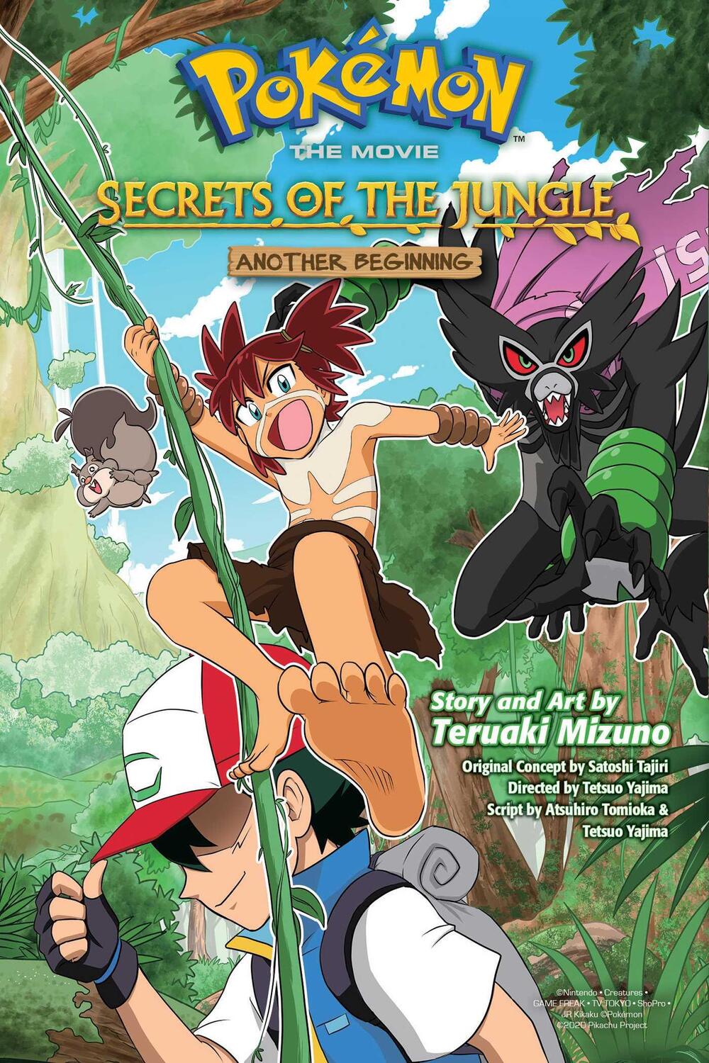Cover: 9781974728442 | Pokemon the Movie: Secrets of the Jungle-Another Beginning | Mizuno