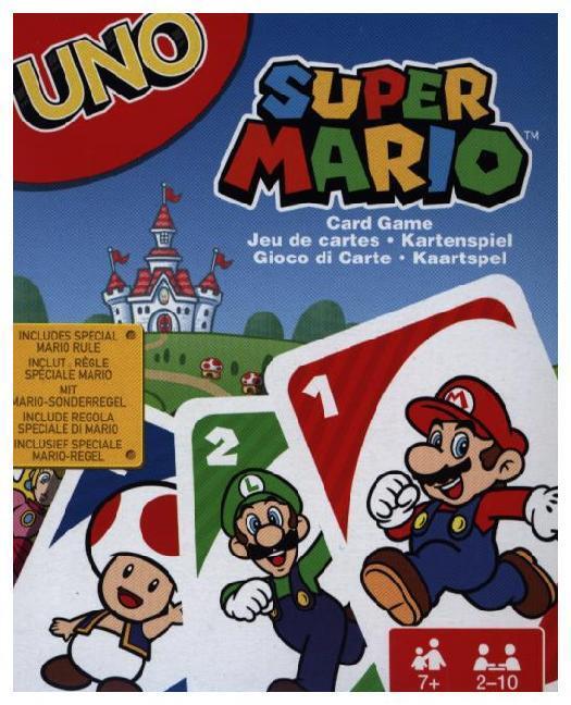 Cover: 887961331240 | UNO Super Mario | Spiel | Keine Batterien erforderlich | Deutsch
