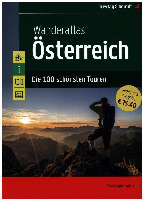 Cover: 9783707918618 | Wanderatlas Österreich, Jubiläumsausgabe 2020 | Taschenbuch | 272 S.