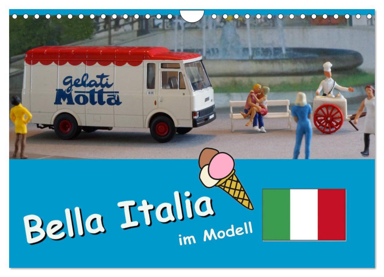 Cover: 9783435120918 | Bella Italia im Modell (Wandkalender 2025 DIN A4 quer), CALVENDO...