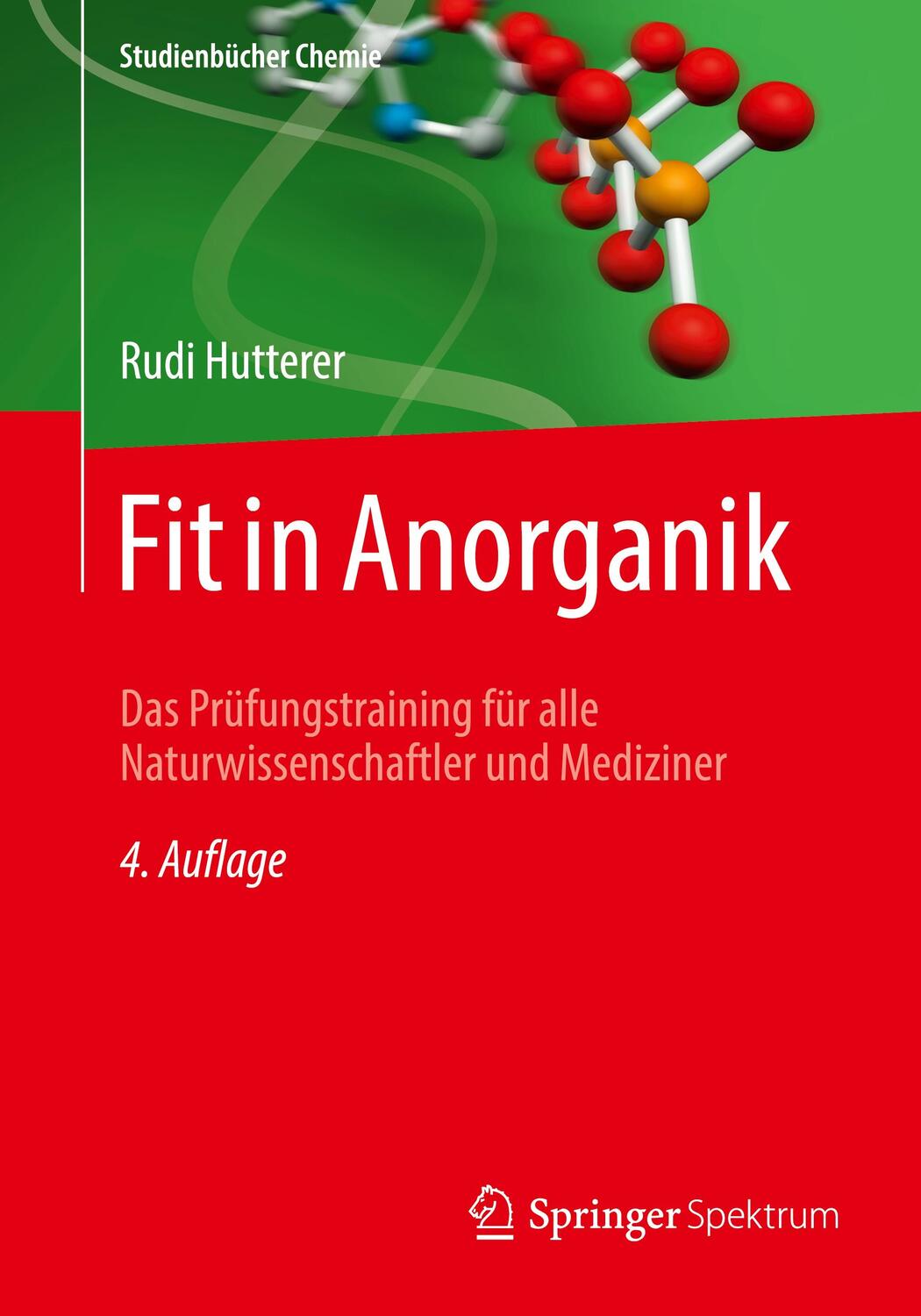 Cover: 9783658304850 | Fit in Anorganik | Rudi Hutterer | Taschenbuch | 2020