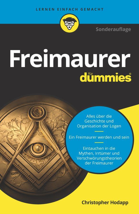 Cover: 9783527711598 | Freimaurer für Dummies | Christopher Hodapp | Taschenbuch | 301 S.