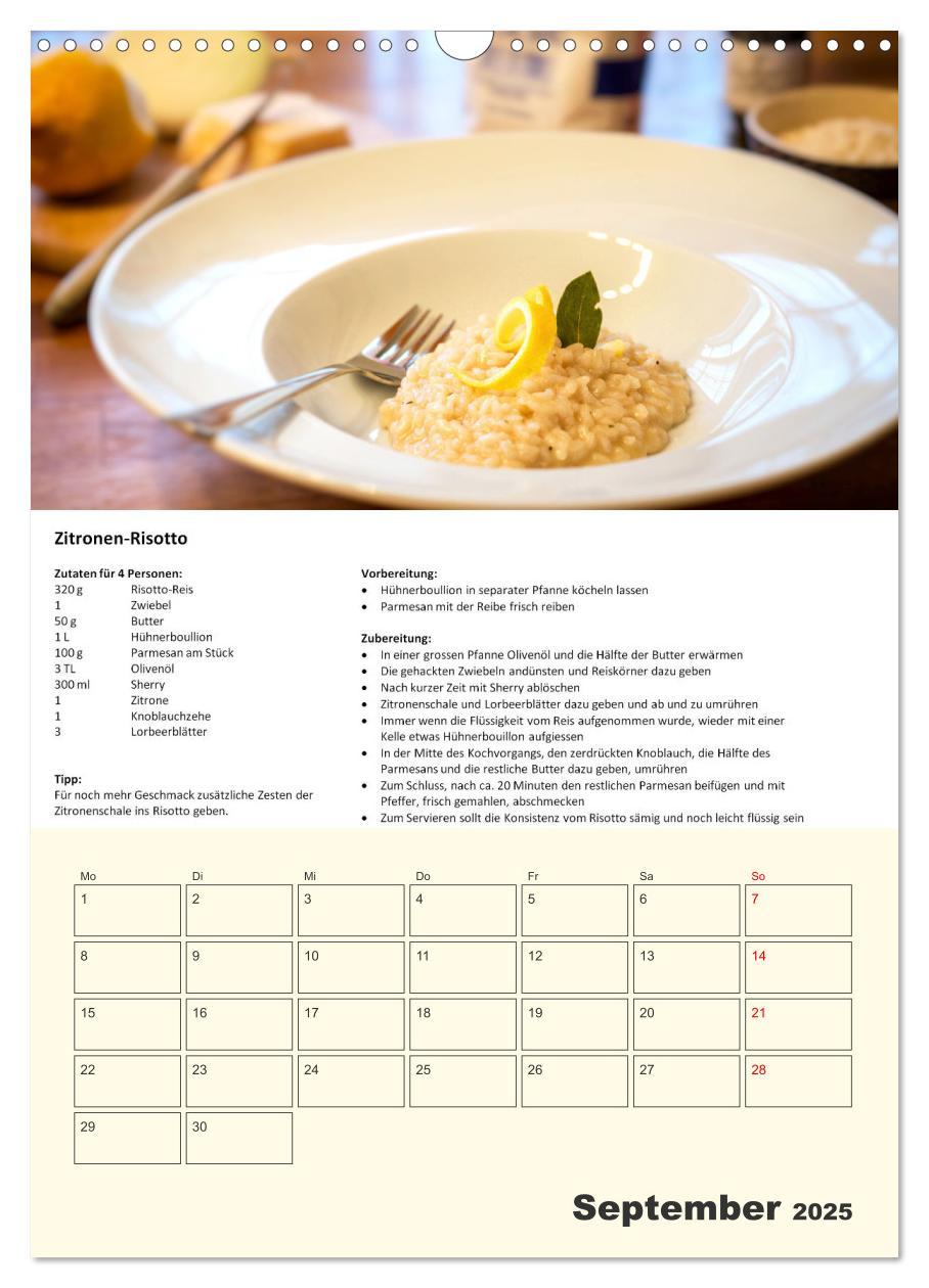 Bild: 9783435932016 | Der tolle Rezeptkalender (Wandkalender 2025 DIN A3 hoch), CALVENDO...