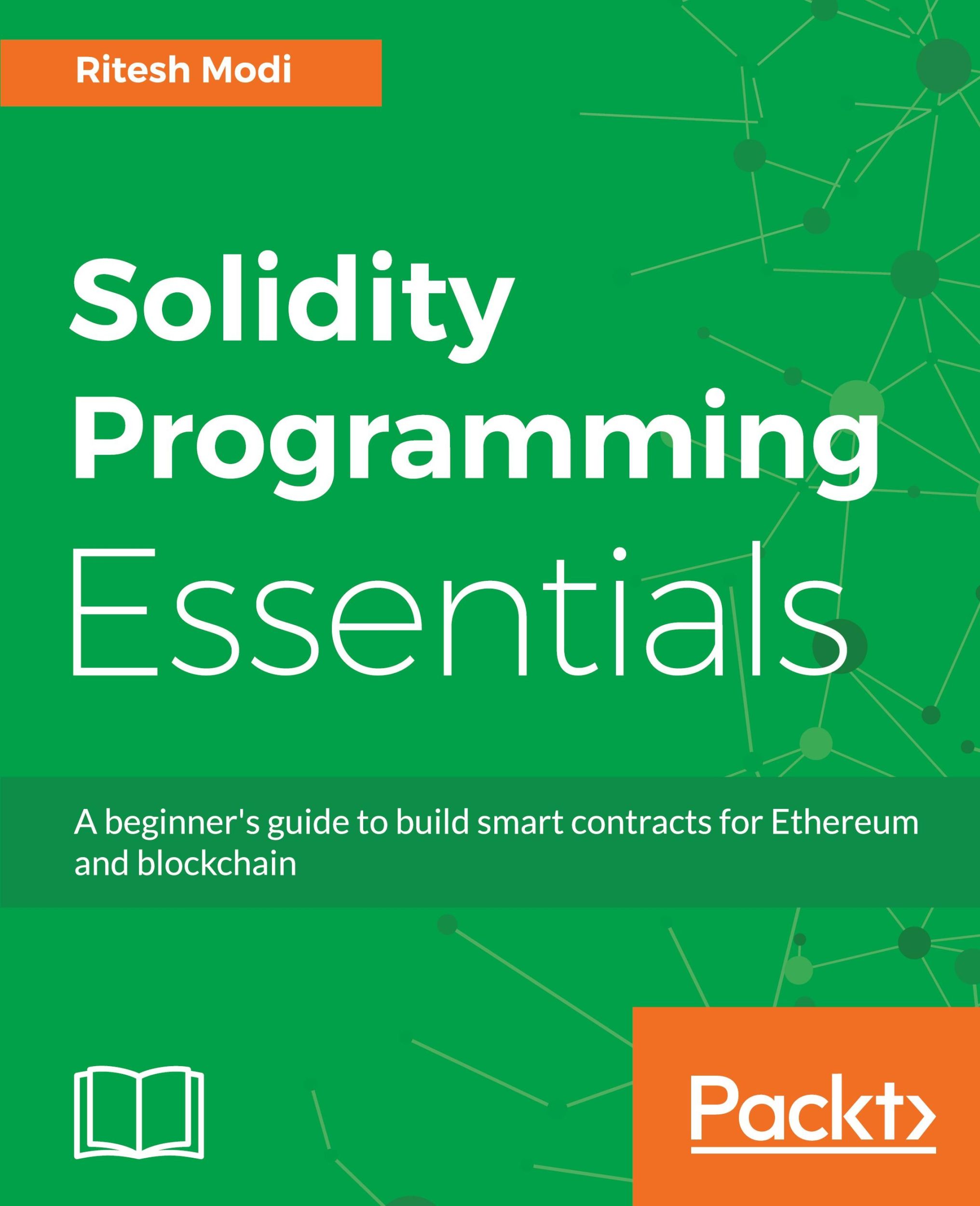 Cover: 9781788831383 | Solidity Programming Essentials | Ritesh Modi | Taschenbuch | Englisch