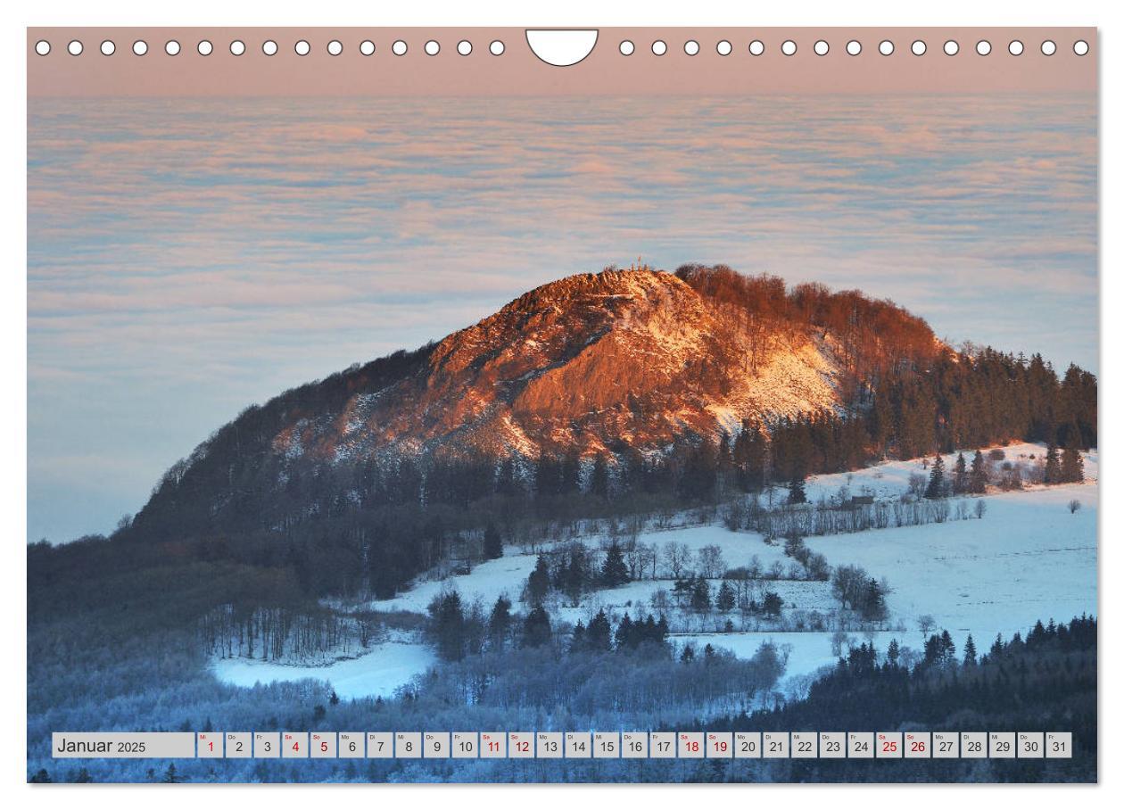 Bild: 9783435224500 | Rhön - Basalt (Wandkalender 2025 DIN A4 quer), CALVENDO Monatskalender