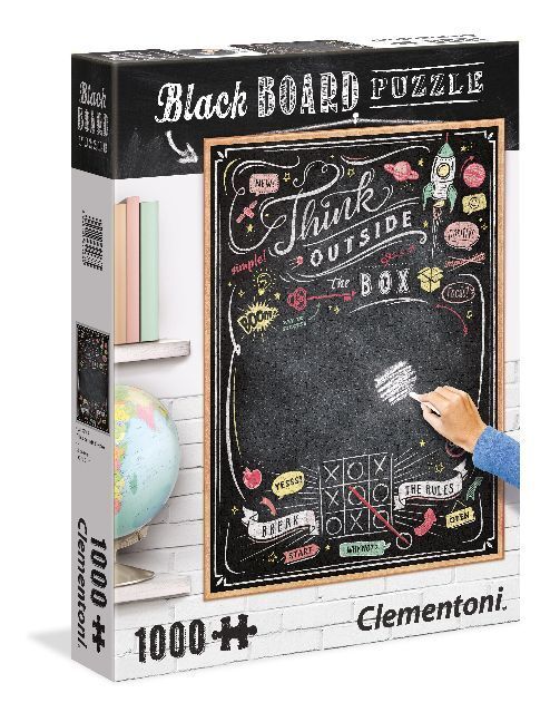 Cover: 8005125394685 | Black Board Puzzle Think outside the box (Puzzle) | Spiel | 39468-5