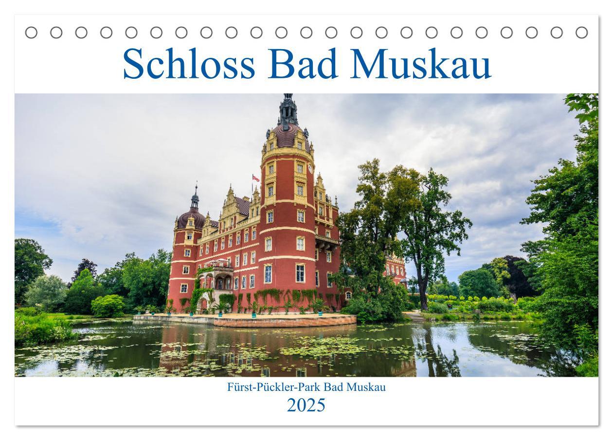 Cover: 9783435247332 | Schloss Bad Muskau (Tischkalender 2025 DIN A5 quer), CALVENDO...