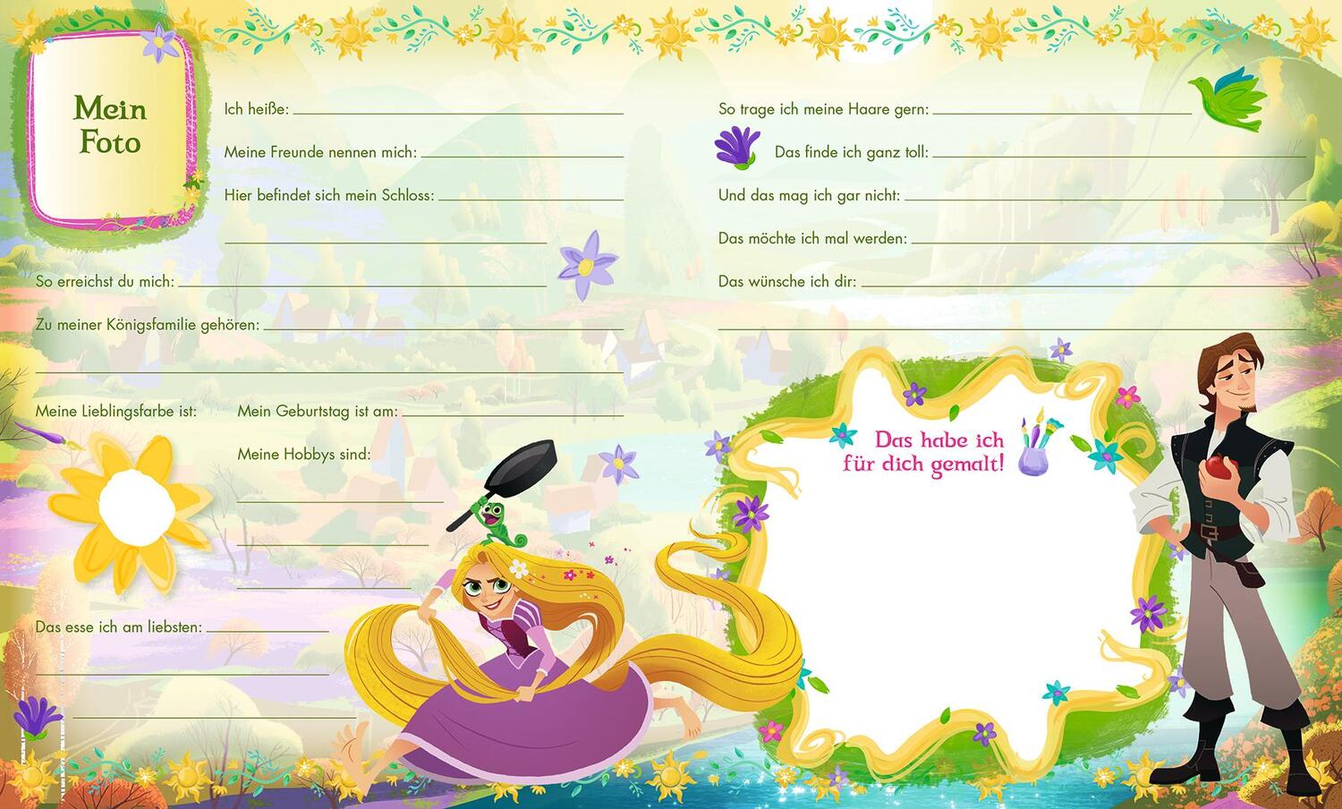 Bild: 9783833234897 | Disney Rapunzel: Meine Freunde | Freundebuch | Buch | 80 S. | Deutsch