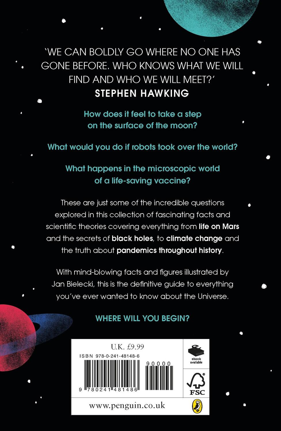 Rückseite: 9780241481486 | Unlocking the Universe | Stephen Hawking (u. a.) | Taschenbuch | XII