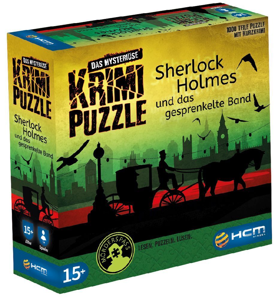 Cover: 4018928551739 | Sherlock Holmes - Das mysteriöse Krimi Puzzle | Spiel | Deutsch | 2021