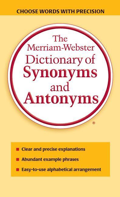 Cover: 9780877799061 | The Merriam-Webster Dictionary of Synonyms and Antonyms | Taschenbuch