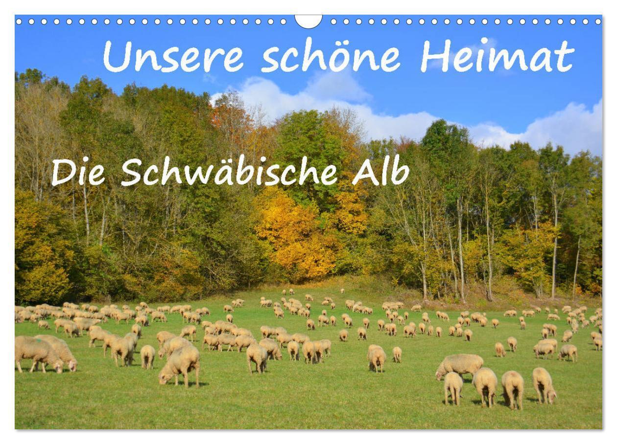 Cover: 9783383041679 | Unsere schöne Heimat - Die Schwäbische Alb (Wandkalender 2024 DIN...
