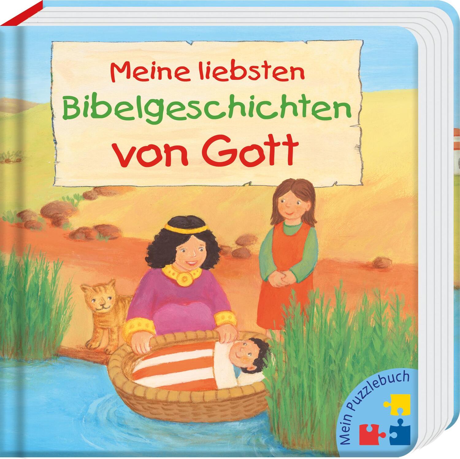 Cover: 9783766629197 | Meine liebsten Bibelgeschichten von Gott | Mein Puzzlebuch | Abeln