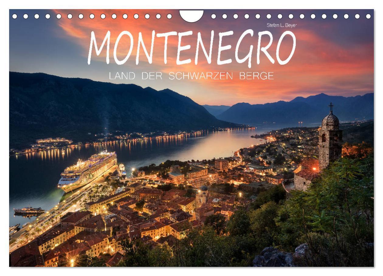 Cover: 9783675573109 | Montenegro - Land der schwarzen Berge (Wandkalender 2024 DIN A4...