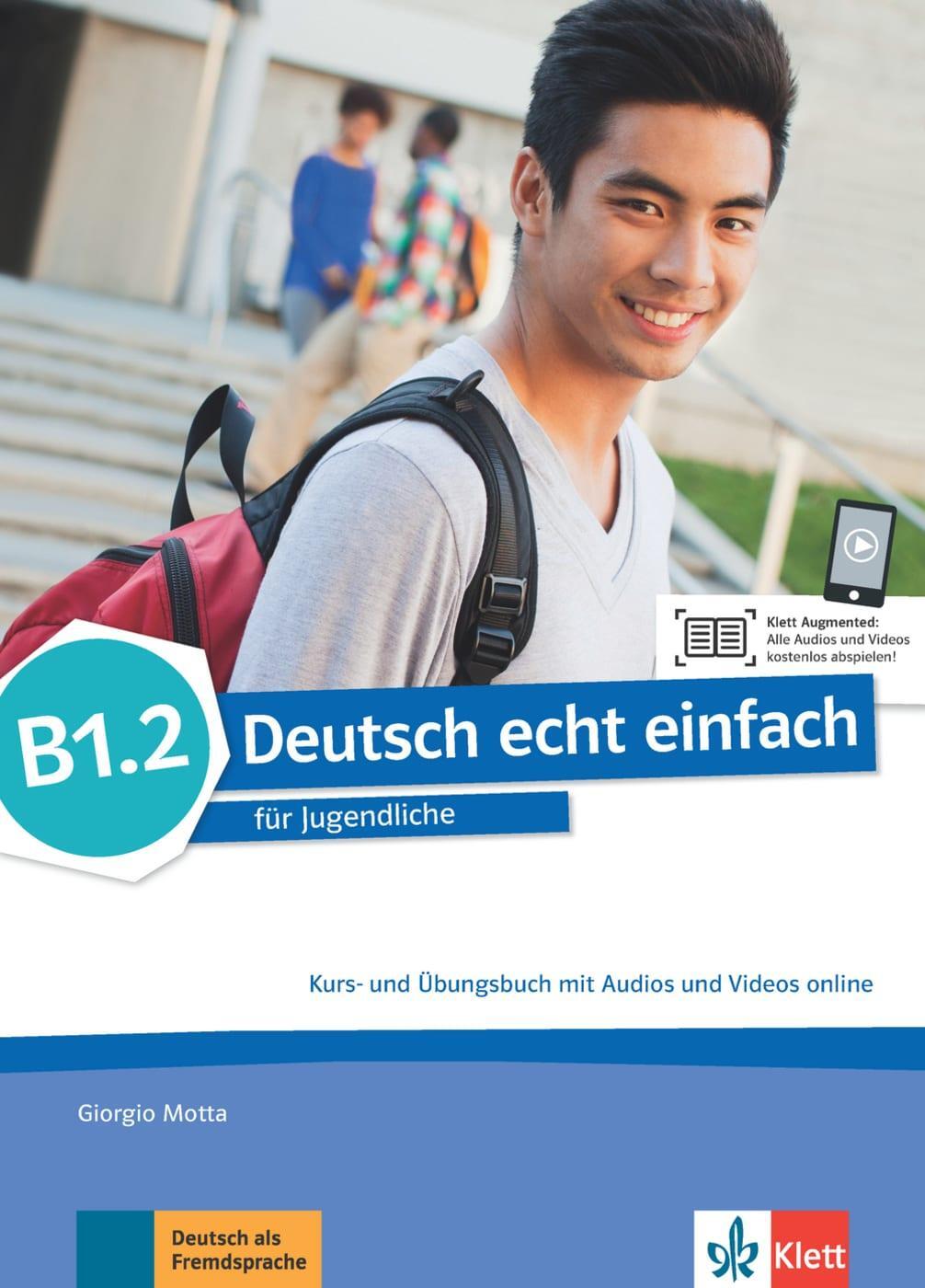 Cover: 9783126765350 | Deutsch echt einfach B1.2. Kurs- und Übungsbuch mit Audios und...