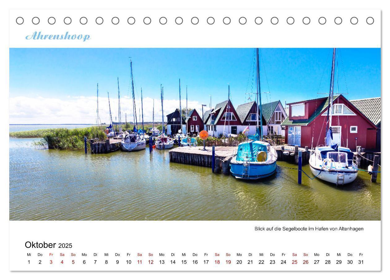 Bild: 9783435356744 | Panorama-Blick Fischland-Darss-Zingst (Tischkalender 2025 DIN A5...