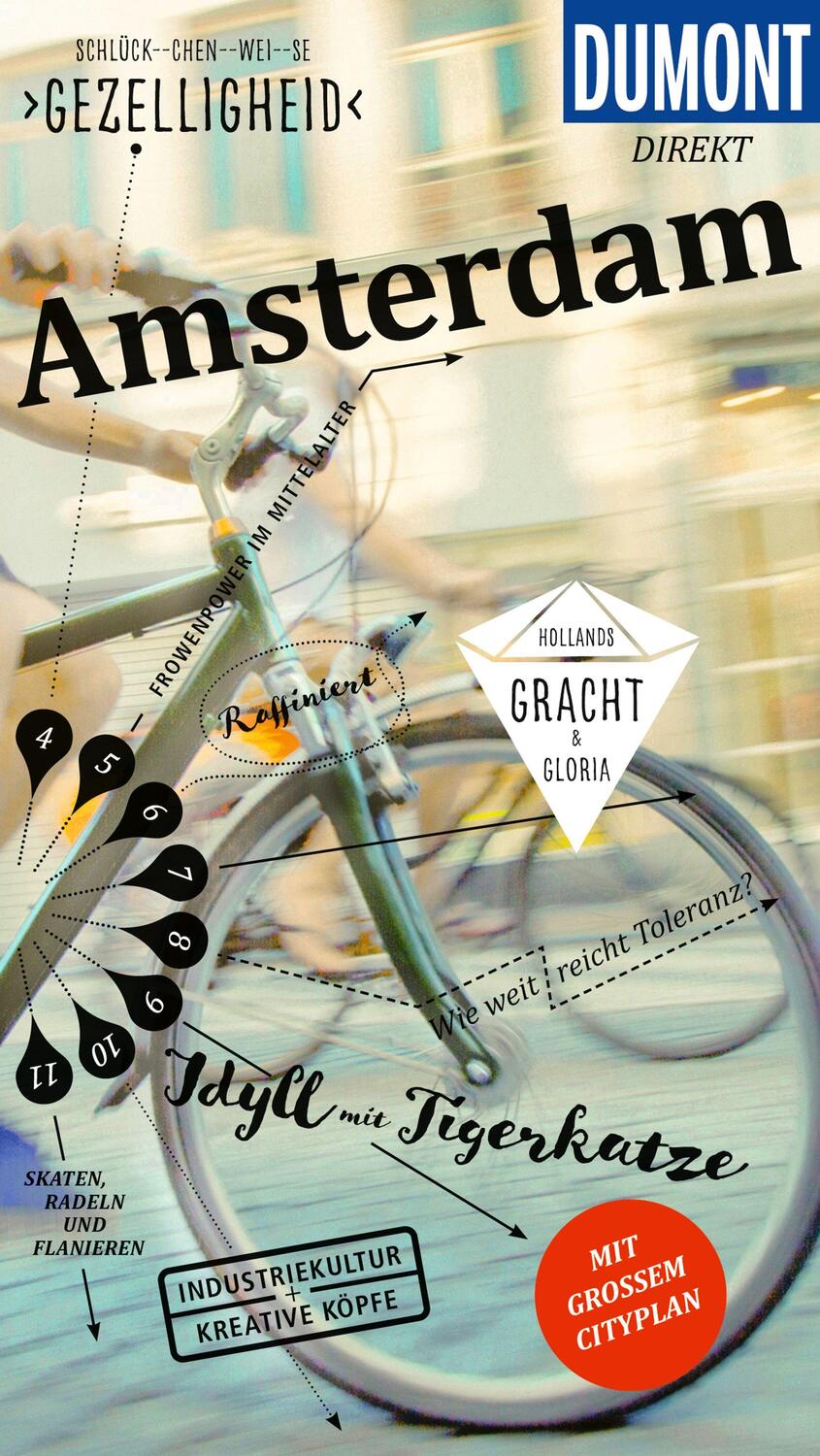 Cover: 9783616000428 | DuMont direkt Reiseführer Amsterdam | Mit großem Cityplan | Völler