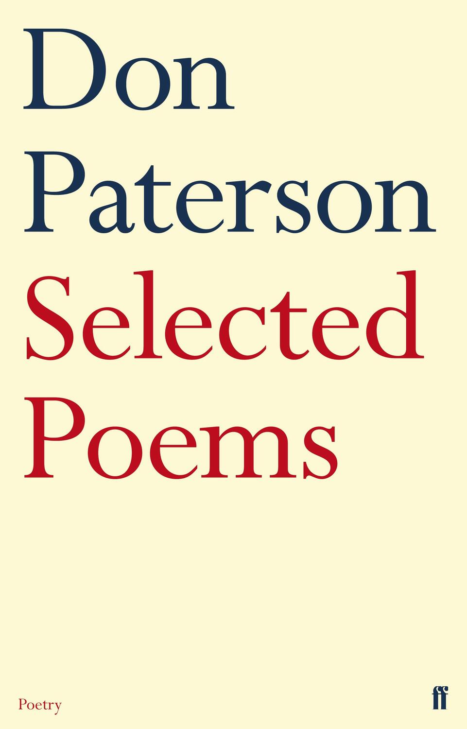 Cover: 9780571281800 | Selected Poems | Don Paterson | Taschenbuch | Kartoniert / Broschiert
