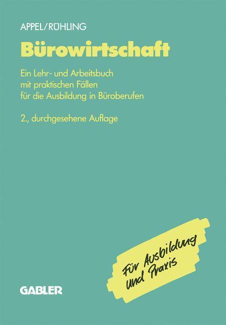 Cover: 9783409972628 | Bürowirtschaft | Jo Appel (u. a.) | Taschenbuch | Gabler