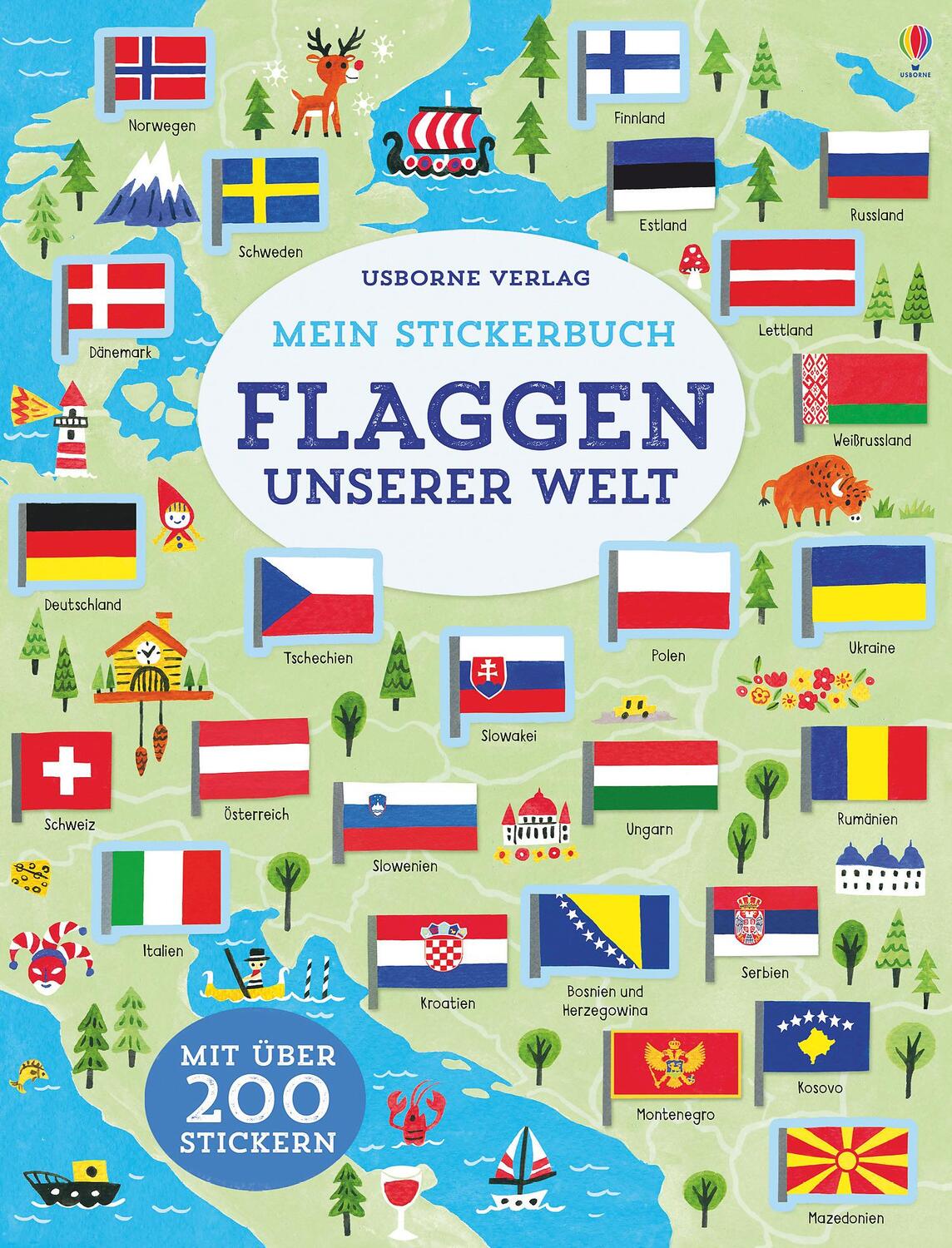 Cover: 9781782327875 | Mein Stickerbuch: Flaggen unserer Welt | Holly Bathie | Taschenbuch