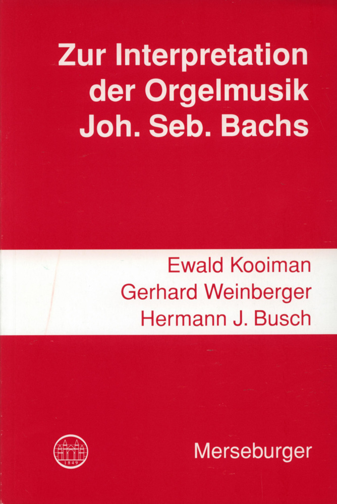 Cover: 9783875372151 | Zur Interpretation der Orgelmusik Johann Sebastian Bachs | Taschenbuch