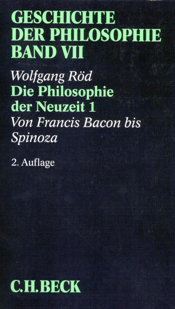 Cover: 9783406427435 | Geschichte der Philosophie Bd. 7: Die Philosophie der Neuzeit 1:...