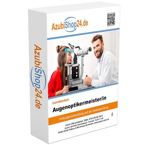 Cover: 9783961591534 | AzubiShop24.de Basis-Lernkarten Augenoptikermeister/in....