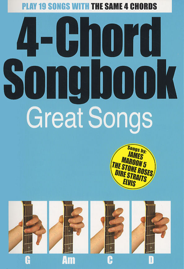 Cover: 9781847725905 | 4-Chord Songbook: Great Hits | Songbuch (Gesang, Klavier und Gitarre)
