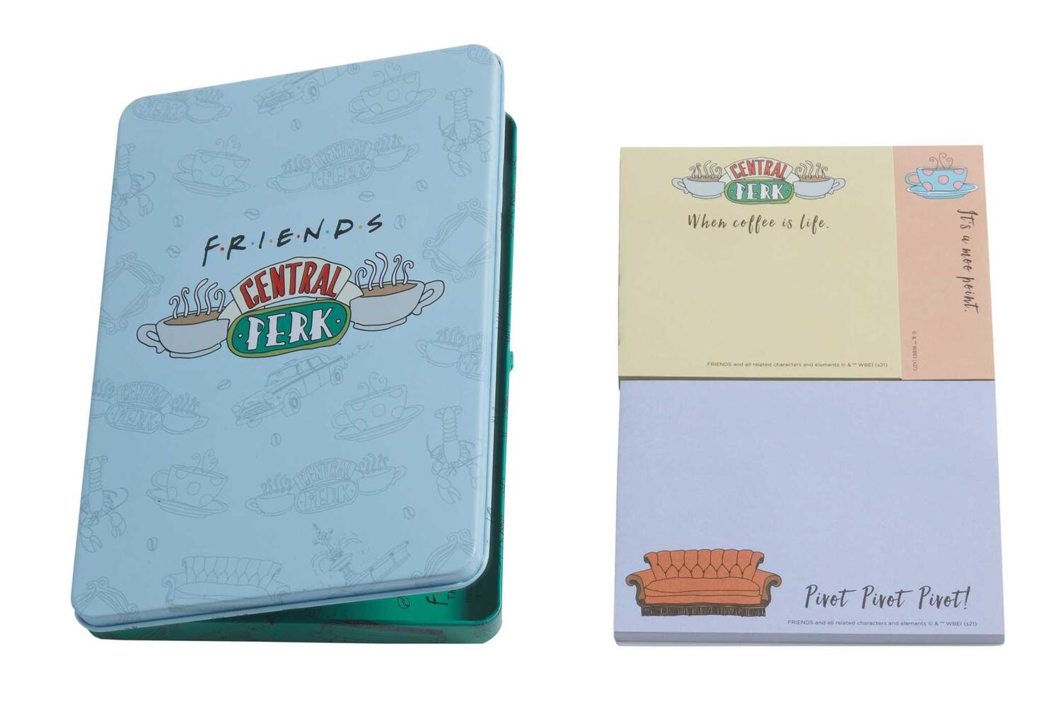 Cover: 9781647222147 | Friends: Central Perk Sticky Note Tin Set | Insight Editions | Buch