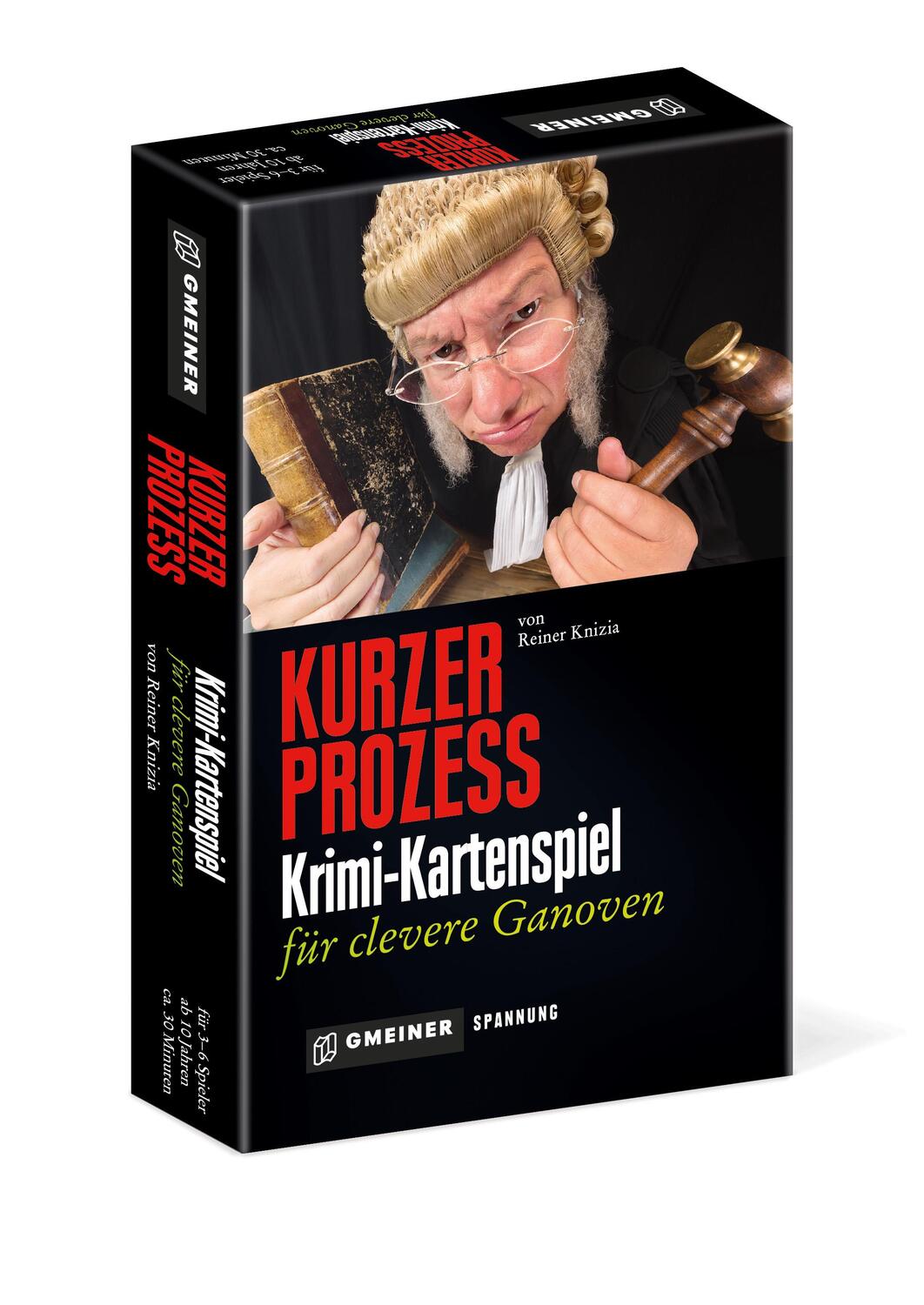 Cover: 4260220581604 | Kurzer Prozess | Krimi-Kartenspiel für clevere Ganoven | Reiner Knizia