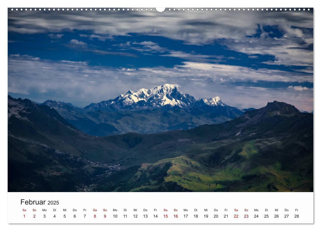 Bild: 9783435332878 | Die Alpen vom Himmel aus gesehen (hochwertiger Premium Wandkalender...