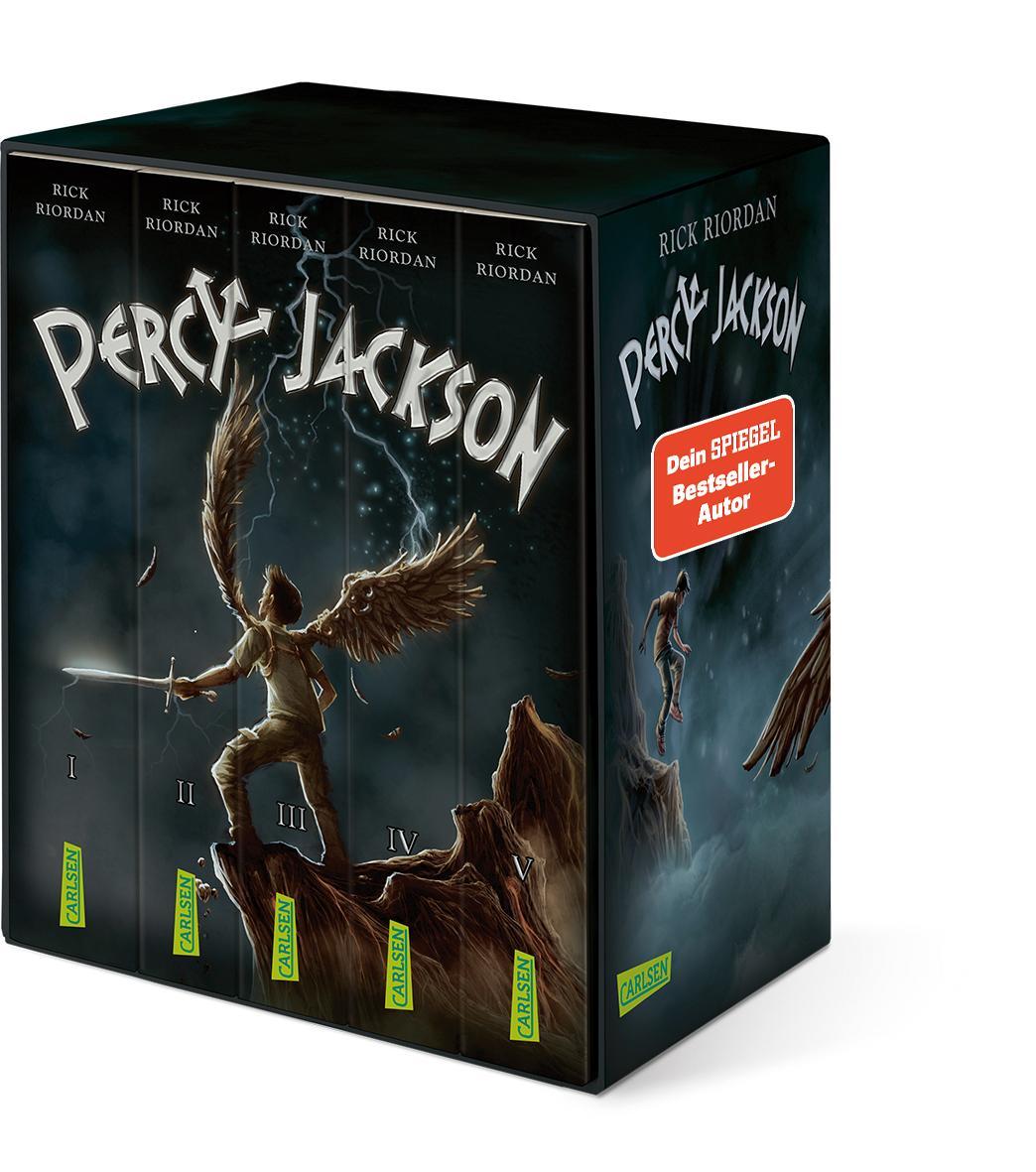 Cover: 9783551313690 | Percy-Jackson-Taschenbuchschuber (Percy Jackson) | Rick Riordan | Box