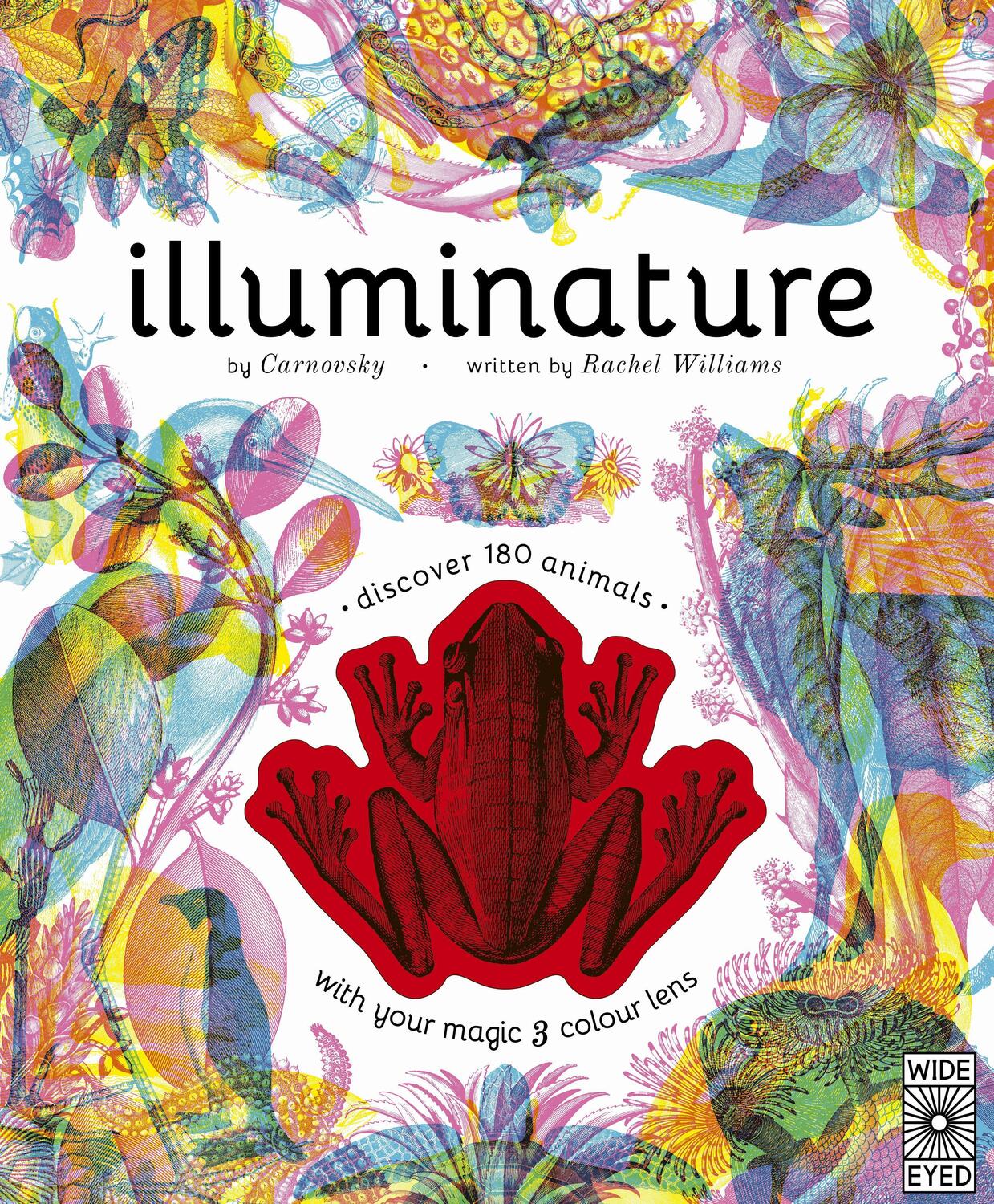 Cover: 9781847808868 | Illuminature | Discover 180 animals with your magic three colour lens