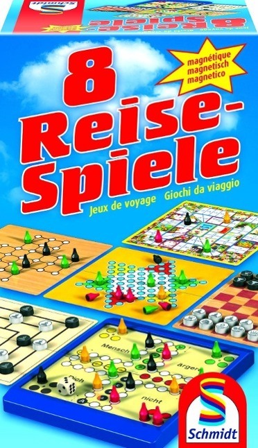 Cover: 4001504491024 | 8 Reise-Spiele, magnetisch | Für 1-4 Spieler | Spiel | Deutsch | 2009