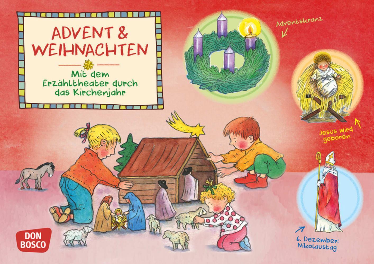 Cover: 4260179515903 | Advent und Weihnachten. Kamishibai Bildkartenset | Hebert (u. a.)