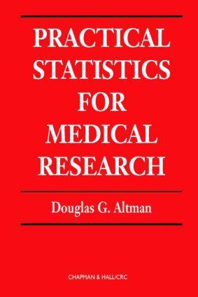Cover: 9780412276309 | Practical Statistics for Medical Research | Douglas G. Altman | Buch