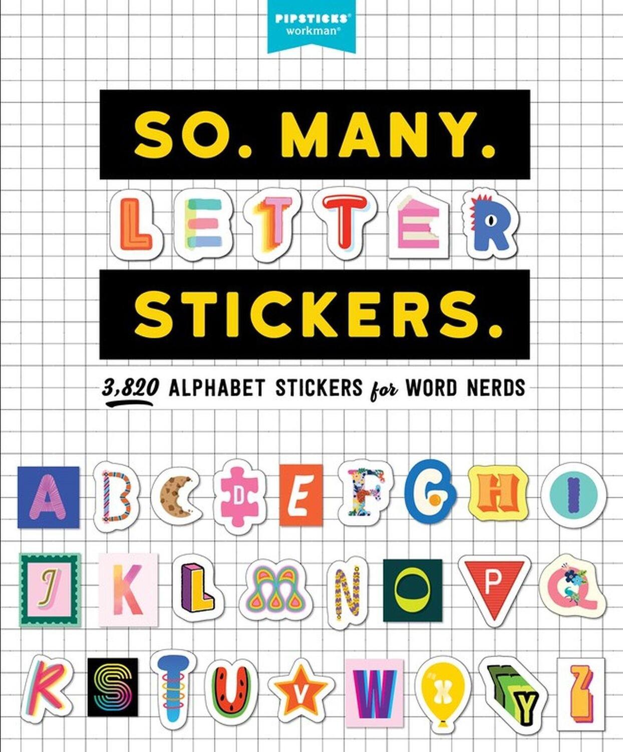 Cover: 9781523515264 | So. Many. Letter Stickers. | Taschenbuch | Englisch | 2022