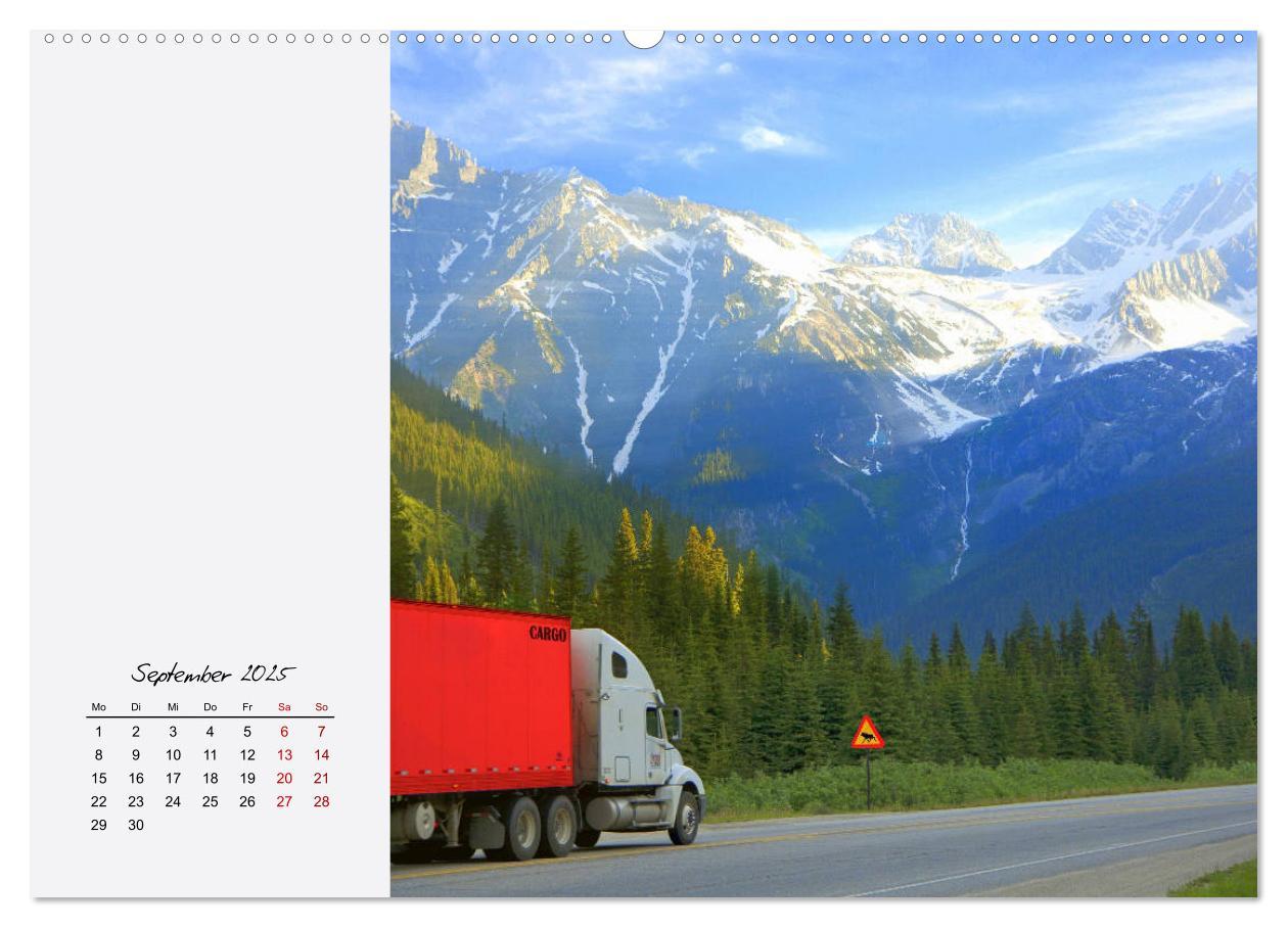 Bild: 9783435337798 | Langhauber. Coole Trucks in den USA (Wandkalender 2025 DIN A2...