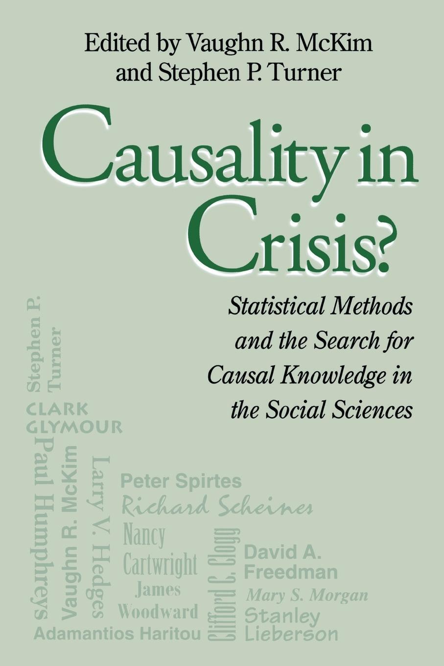 Cover: 9780268008246 | Causality In Crisis? | Stephen Turner | Taschenbuch | Paperback | 1997
