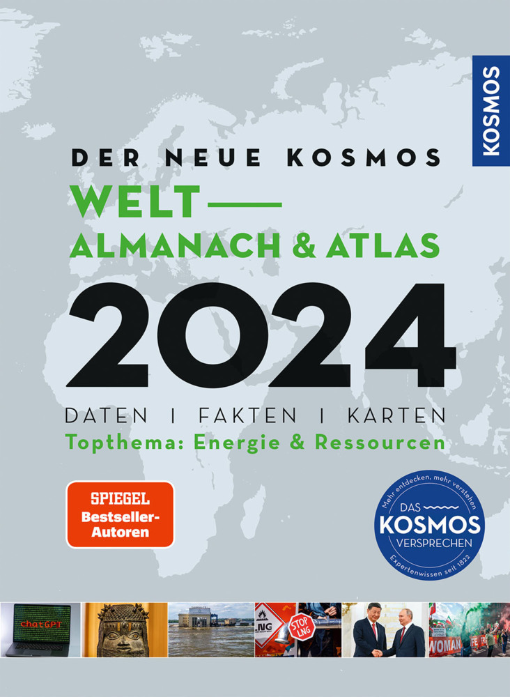 Cover: 9783989040120 | Der neue Kosmos Welt-Almanach &amp; Atlas 2024 | Henning Aubel (u. a.)