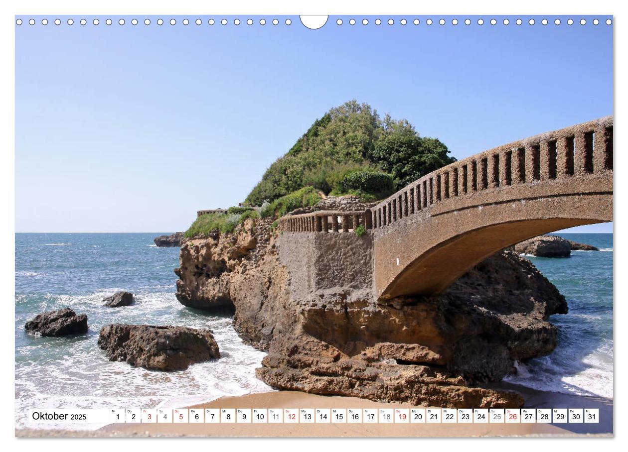 Bild: 9783435304738 | Biarritz (Wandkalender 2025 DIN A3 quer), CALVENDO Monatskalender