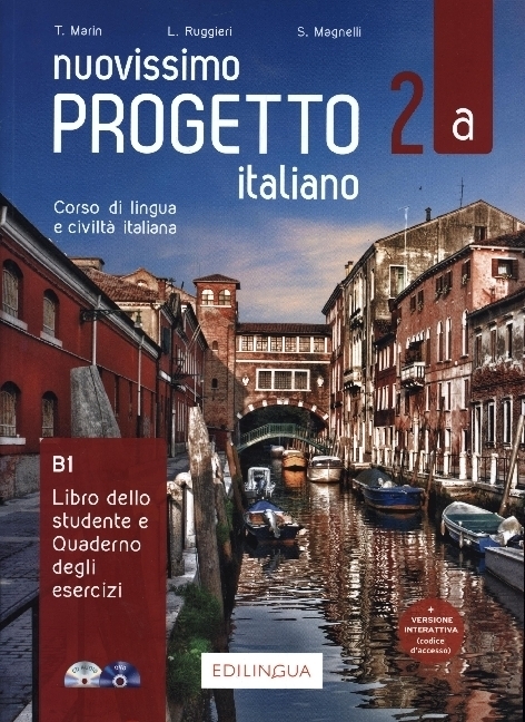 Cover: 9788899358891 | Nuovissimo Progetto italiano 2a Libro dello studente e Quaderno...