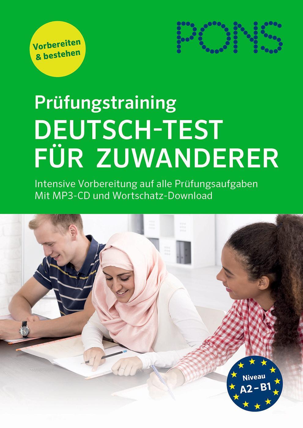 Cover: 9783125627154 | PONS Prüfungstraining Deutsch-Test für Zuwanderer | Taschenbuch | 2019