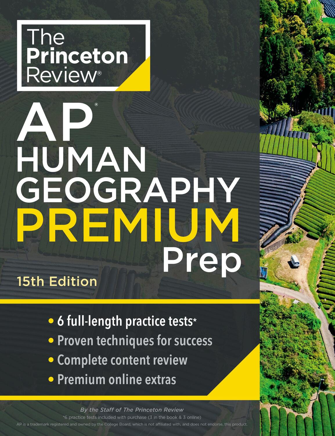 Cover: 9780593517192 | Princeton Review AP Human Geography Premium Prep, 2024 | Review | Buch