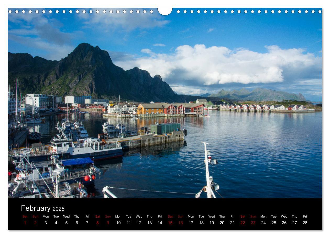 Bild: 9781325949403 | The magical Lofoten Islands (Wall Calendar 2025 DIN A3 landscape),...