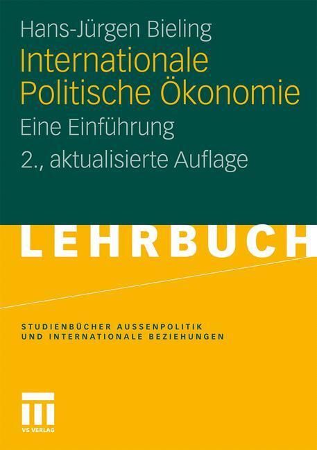 Cover: 9783531184012 | Internationale Politische Ökonomie | Eine Einführung | Bieling | Buch